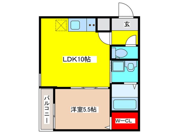 フジパレス花園Ⅱ番館の物件間取画像